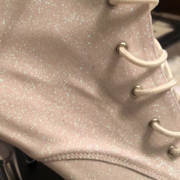 Glitter Iridescent Platform Boot - Picture 7 of 10